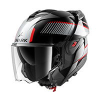 Shark Oxo Sikter Modular Helmet Black Red