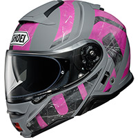 Shoei Neotec 2 Jaunt TC7 モジュラー ヘルメット ピンク