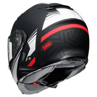 Shoei Neotec 2 セパレーター TC5 マット ブラック ホワイト レッド - 2