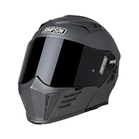 Casco Modulare Simpson Darksome 2206 Lucido Gun Metal - img 2