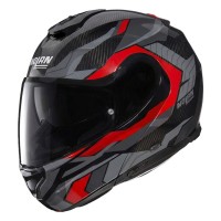 Casque Nolan X-1005 Ultra Carbon Ritmo rouge
