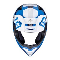 Scorpion SMX-10 Leap Helm blau weiß - img 2