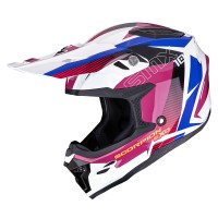 Scorpion SMX-10 Speed Helm pink blau