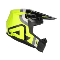 Casque Acerbis Whoops noir jaune fluo - img 2