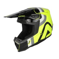 Casque Acerbis Whoops noir jaune fluo