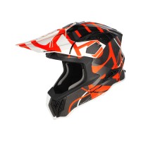 Casco Acerbis Airstrike-C nero arancio