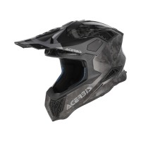 Casco Acerbis Airstrike-C Forged nero