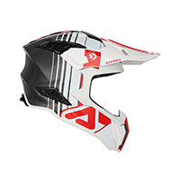 Acerbis Airstrike-c Helmet White Red - 2