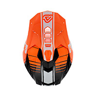 Acerbis Airstrike-c Helmet Orange White - 3
