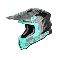 Casque Acerbis Airstrike-C turquoise