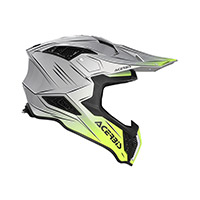 Acerbis Airstrike-Xヘルメット グレー イエロー - img 2