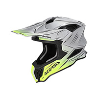 Acerbis Airstrike-Xヘルメット グレー イエロー