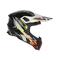 Acerbis Airstrike-x Helmet Black Orange Fluo - img 2