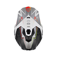 Acerbis Airstrike-X Helm schwarz orange fluo - 3