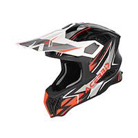 Acerbis Airstrike-x Helmet Black Orange Fluo