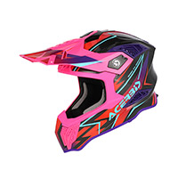 Acerbis Airstrike-Xヘルメット ブラックピンク