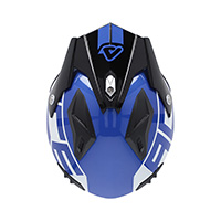 Casque Acerbis Jet Aria 2206 Graphic noir bleu - 3