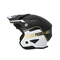 Acerbis Jet Aria 2206 Helmet White Black Gold - 3