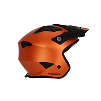 Acerbis Jet Aria 2206 Metallic Helmet Orange - 3