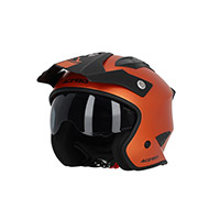 Casco Acerbis Jet Aria Metallic 2206 Arancio