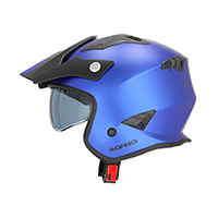 Acerbis Jet Aria 2206 Metallic Helmet Blue