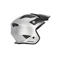 Acerbis Jet Aria 2206 Metallic Helmet Silver - 3