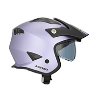 Acerbis Jet Aria 2206 Metallic Helmet Purple
