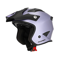 Acerbis Jet Aria 2206 Metallic Helmet Purple