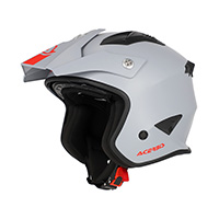 Acerbis Jet Aria 2206 Helmet Light Grey