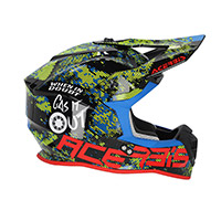 Casco Acerbis Linear 2206 blanco negro - 2