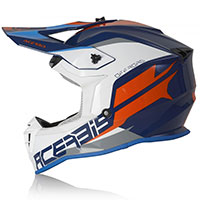 Casco Acerbis Linear azul blanco - 3