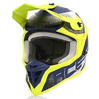 Casco Acerbis Linear Giallo Blu