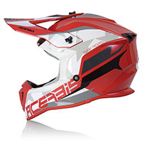 Acerbis Linear Helm rot weiß - 3