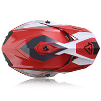 Acerbis Linear Helmet Red White - 4