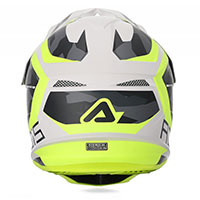 Acerbis Profile 4 Helm gelb weiß - 4