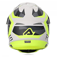 Casque Acerbis Profile 4 jaune blanc - 4