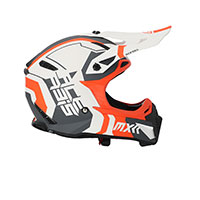 Casco Acerbis Profile 5 Bianco Arancio - img 2