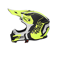 Casco Acerbis Profile 5 negro amarillo fluo - 3