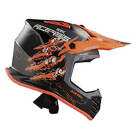 Acerbis Profile Junior Helmet Orange Black Kinder