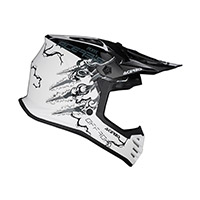 Acerbis Profile Junior Helmet White Black Kinder