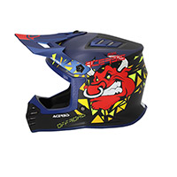 Casque Acerbis Profile Junior bleu noir - 3