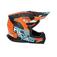 Acerbis Profile Junior Helm schwarz orange - 2