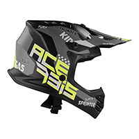 Acerbis Profile Junior Helmet Black Yellow Kinder