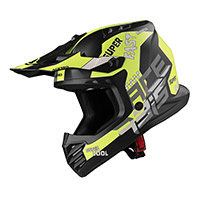 Acerbis Profile Junior Helmet Black Yellow Kinder