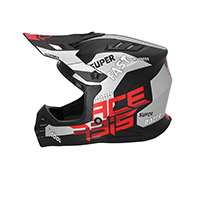 Acerbis プロファイル ジュニア ヘルメット ブラック レッド - img 2