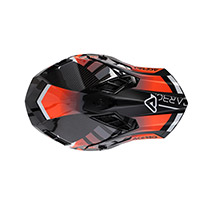 Acerbis Steel Carbon 2206 Helmet Black Orange Fluo - 4