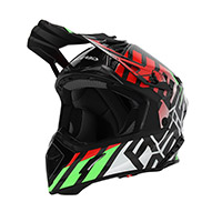 Acerbis Steel Carbon 2206 Helmet Green Red