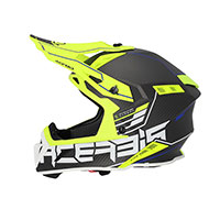 Acerbis Steel Carbon 2206 Helm schwarz gelb fluo - 3