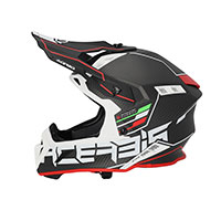 Acerbis Steel Carbon 2206 Helm schwarz rot - 3
