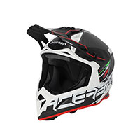 Acerbis Steel Carbon 2206 Helmet Black Red